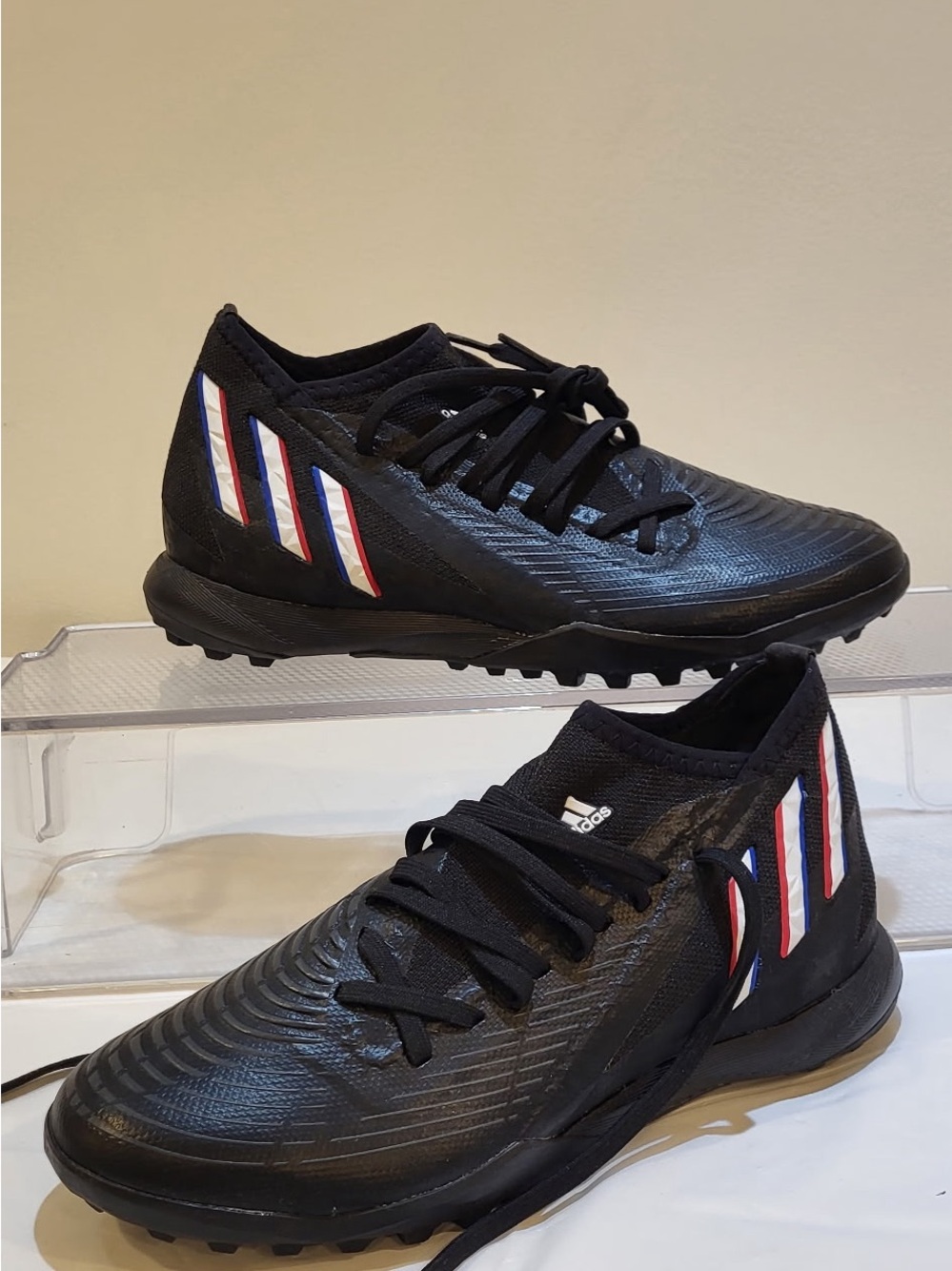 ADIDAS Preator Edge3 black unisex soccer shoes